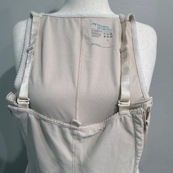 Size L Marena FBRS L-H Short Faja Compression Beige w/zippers Post Tummy Tuck 🔥 - Picture 5 of 6